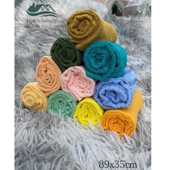 Khăn lau tóc quấn tóc ,làm nail ,spa 34x85cmx80gram