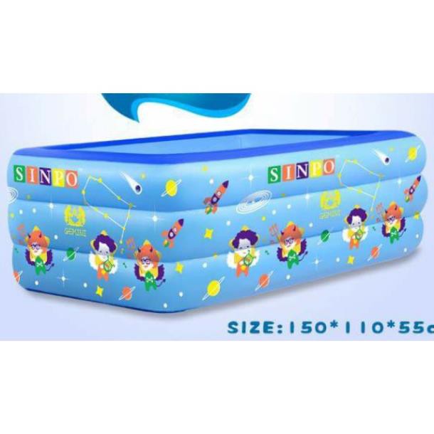 Bể bơi cho bé đủ cỡ, Hồ bơi thành cao cho bé - Hàng cao cấp, mẫu mơi 2022