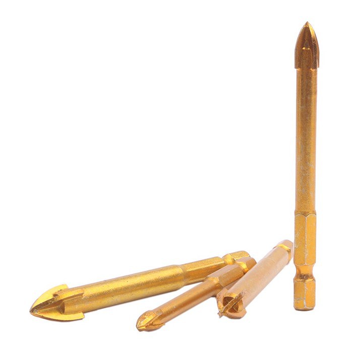 Mũi khoan đa năng chân lục giác, khoan kính, thủy tinh,khoan gạch men, gạch đá hoa cương - 1 chiếc