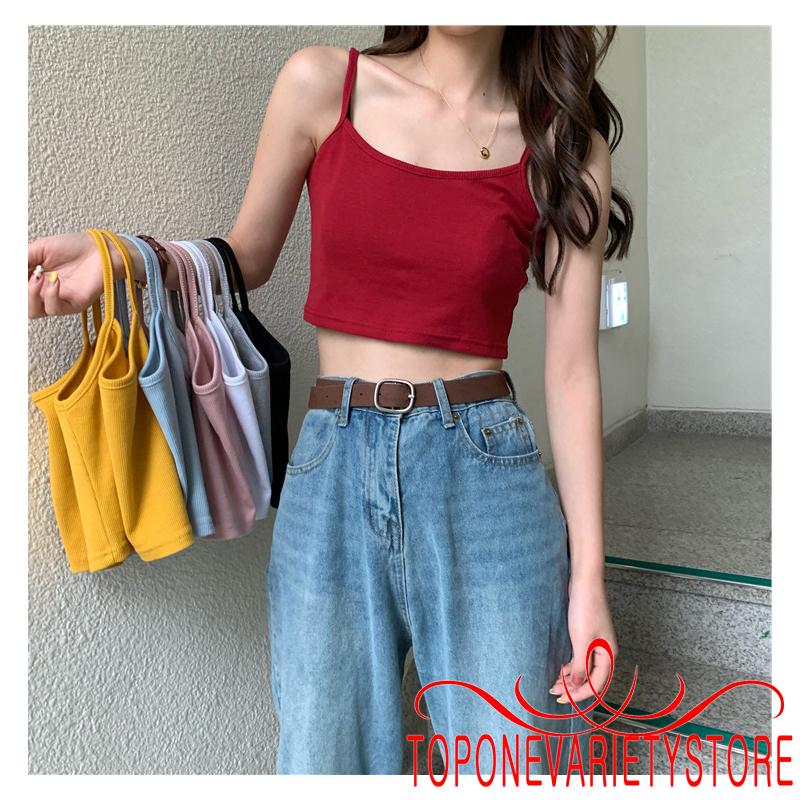 [Mã FAMAYWA giảm 10K đơn 50K] Áo Lửng Hai Dây Thời Trang Quyến Rũ Cho Nữ | BigBuy360 - bigbuy360.vn