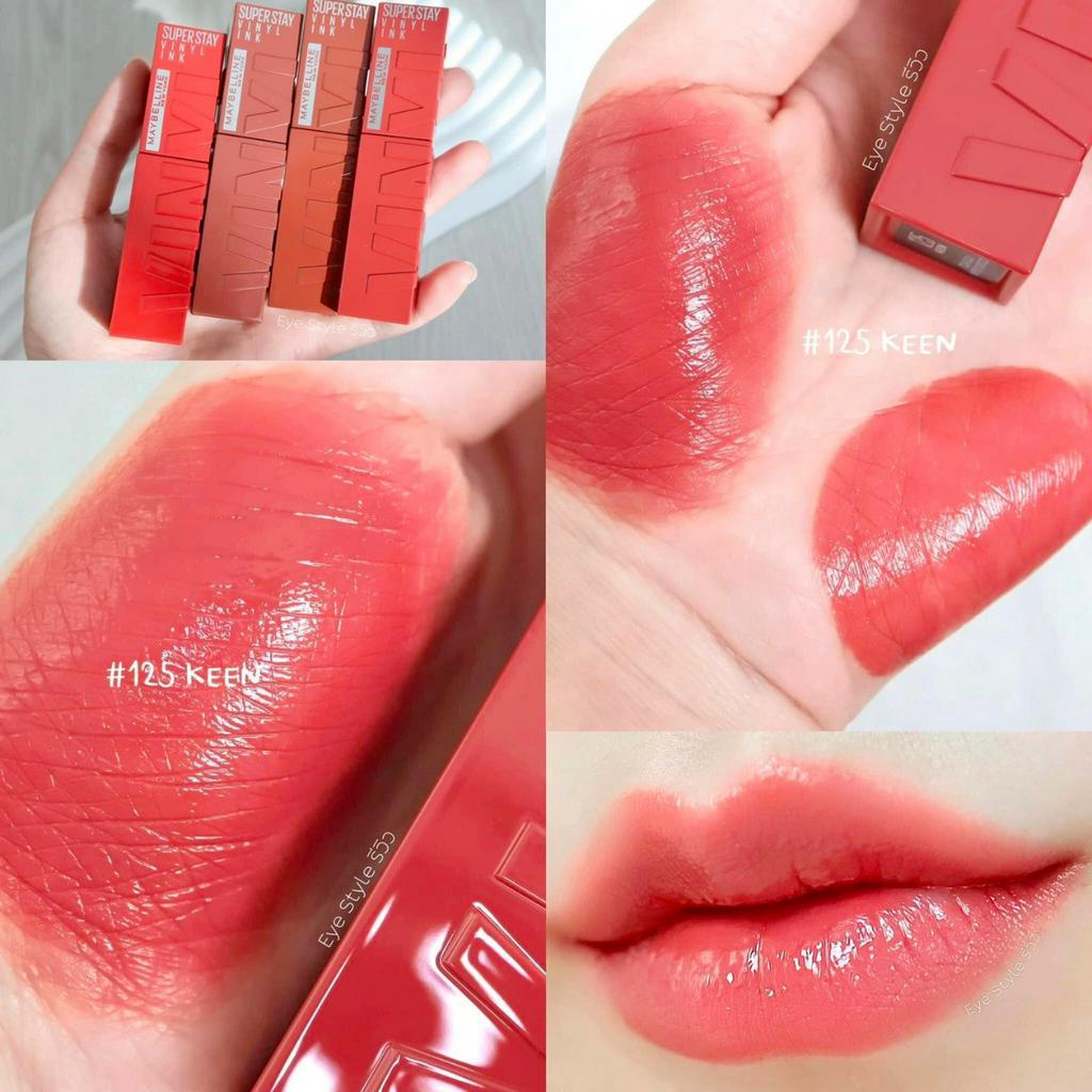 Son Kem Bóng Bền Màu, Nhẹ Môi Maybelline New York Superstay Vinyl Ink 4.2ml