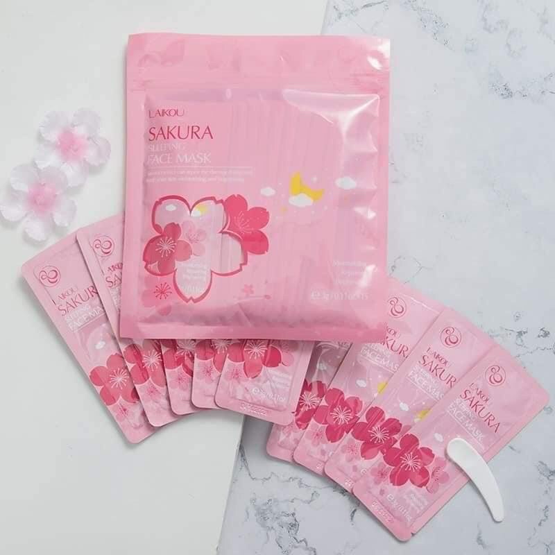 Túi 15 mặt nạ Hoa Anh Đào laikou