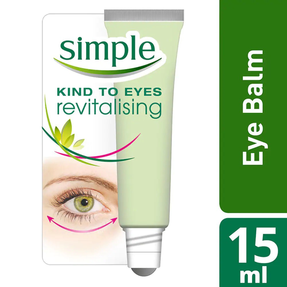 Lăn dưỡng mắt Simple - Simple Revitalising Eye Roll On 15ml