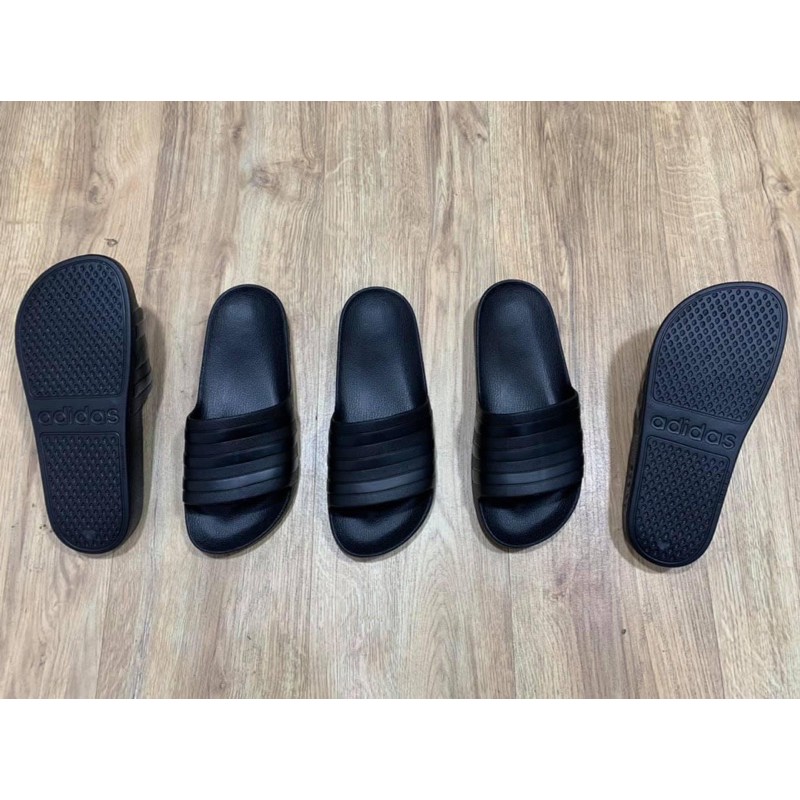 Dép Adidas Adilette Aqua Slides Full Black