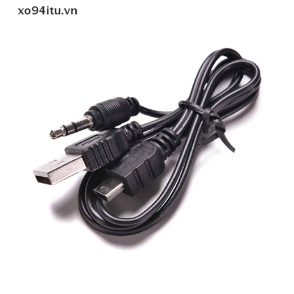 Dây Cáp Âm Thanh Chuẩn USB 3.5mm Cho Loa Mp3 / 4