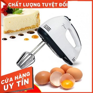 [BẢO HÀNH 6 THÁNG] Máy Đánh Trứng Cầm Tay Mini Cao Cấp Với 7 Tốc Độ Cực Mạnh - Hoạt Động Êm Ái