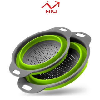 Rổ Silicone Gấp Gọn Đa Năng