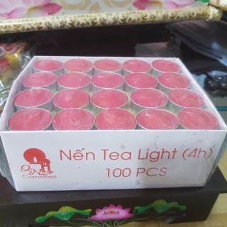 Nến tea light nhà làm - đèn cầy nút