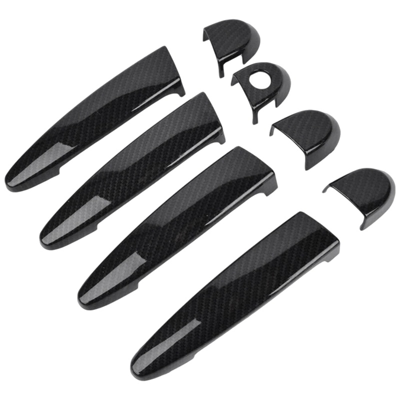 Miếng Dán Tay Nắm Cửa Bên Ngoài Bằng Sợi Carbon Cho BMW 1 2 3 4 Series E87 E90 E91 E92 E93 F30 X1 X3 X4 X5 X6 LHD