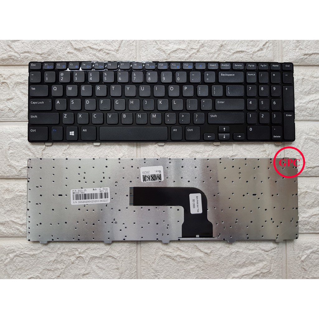 Bàn Phím Laptop DELL 3521 3531 3537 5521 5537 5521 M531R 553 Chất lượng cao - Bảo Hành Đổi Mới Uy Tín