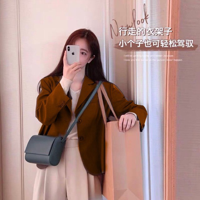 Áo khoác cổ Vest công sở Nhẹ Nhàng có đệm vai,  nhé khách xinh lắm ạ - Thời Trang VADA (AU6) | BigBuy360 - bigbuy360.vn