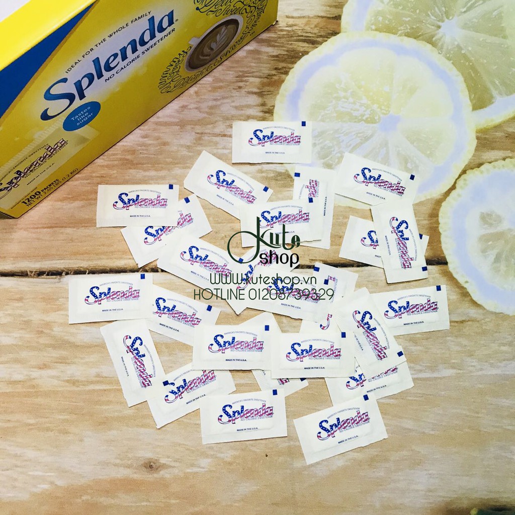 (DATE 2023) COMBO 200 gói đường ăn kiêng Splenda No Calories loại 1g | BigBuy360 - bigbuy360.vn