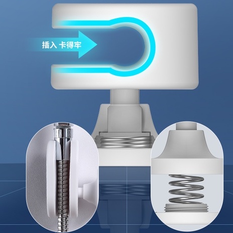 Giá Đỡ Đầu Vòi Hoa Sen Có Giác Hút Không Cần Khoan Lỗ Thông Dụng Có Thể Điều Chỉnh Cho Nhà Tắm