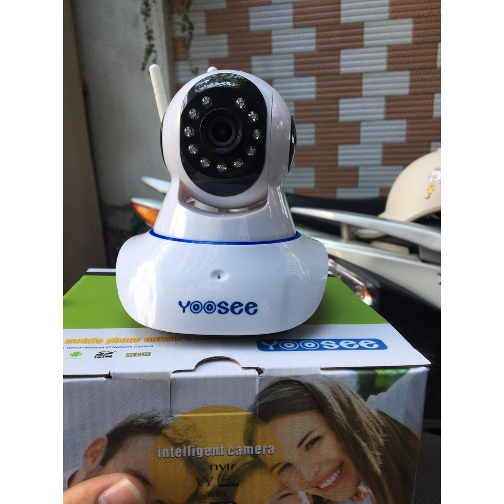 Camera Yoosee 3 râu 2.0 Mpx , camera wifi , camera không dây , camera xem đêm có màu