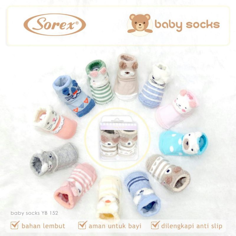 Tất Thú Siêu Xinh Cho Bé 0-6m Nhiều Mẫu (có chống trơn)