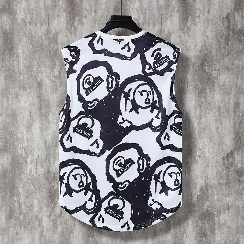 Set Đồ Thể Thao Gồm Áo Sát Nách Cổ Tròn Và Quần Short Thời Trang Mùa Hè Cho Nam Giới