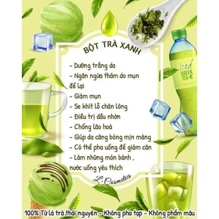 Bột trà xanh 100gr