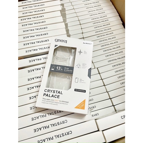 Ốp GEAR 4 chống ố trong suốt và ánh cầu vồng ip14/ ip14pro/ ip14pro max