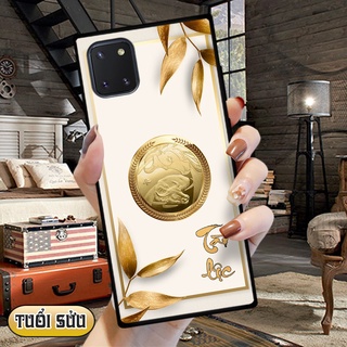 Ốp lưng kính 3D 12 con giáp - Samsung galaxy Note 10 Lite