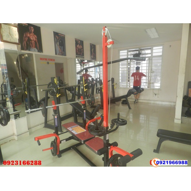 giàn tạ tập gym , tập tạ