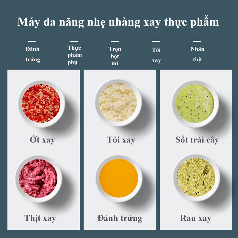 Máy Xay Thịt Đa Năng ó Thể Xay Đá, Rau Củ Quả, Ngũ Cốc Đa Năng- Thiết bị xay trộn nghiền -Hạn bảo hành 3 tháng