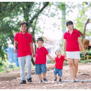 Áo đồng phục gia đình polo