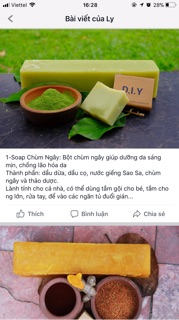 Set 8 bánh Soap thơm thảo dược không hoá chất