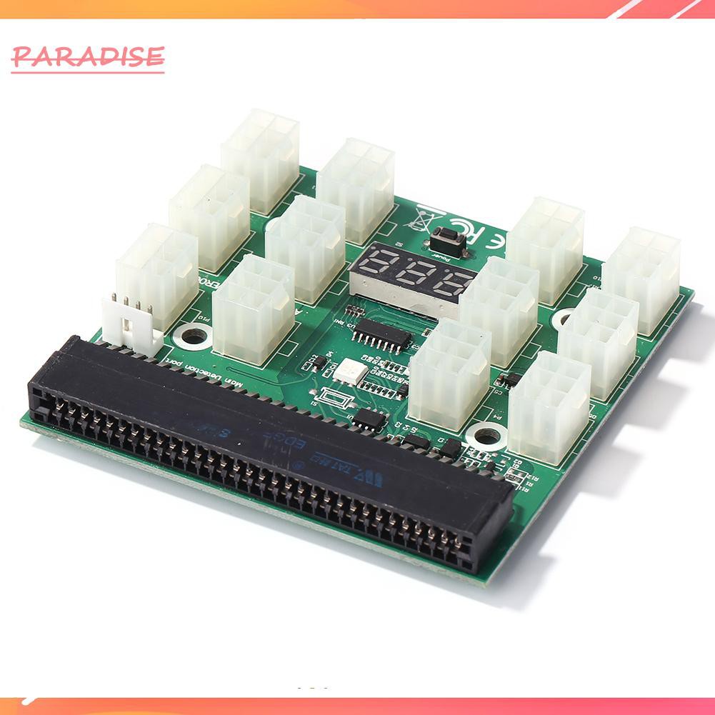 Bảng Mạch Ngắt Kết Nối 12 Cổng Pcie 6 Pin 1200w Cho Ps-2751-5Q