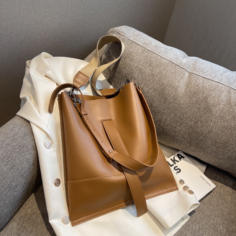 Túi Tote Đeo Vai Sức Chứa Lớn Phong Cách Cổ Điển Thời Trang Hàng Mới