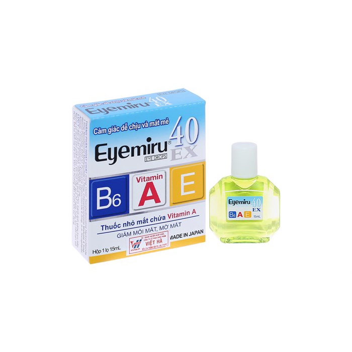 Nhỏ mắt Eyemiru 40EX Nhật Bản - Chai 15ml