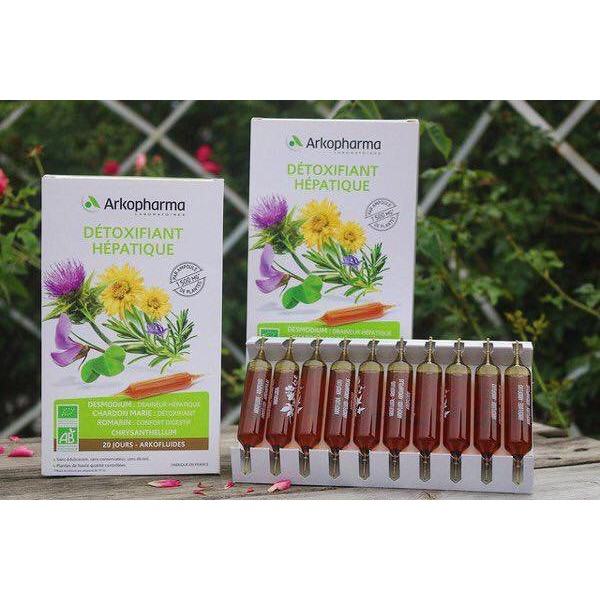(Có video mua hàng) Bill Pháp - Thải_độc  Arkopharma Hepatic Detoxifier