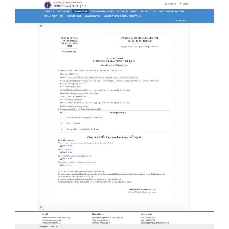 Kit Test nhanh Covid-19 Atigen Rapid Ediagnosis