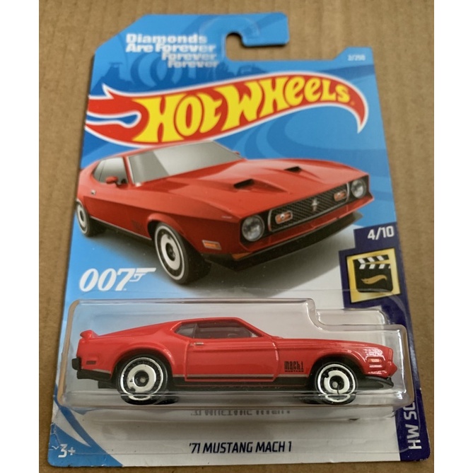 Xe Hot Wheels '71 MUSTANG MACH 1 (Phim 007)