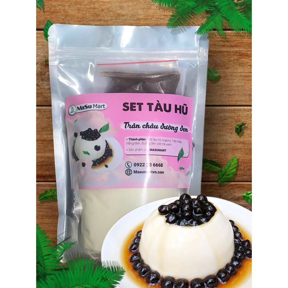 Set Tàu Hủ Trân Châu Đường Đen - 10 người ăn - Kèm hướng dấn nấu chi tiết