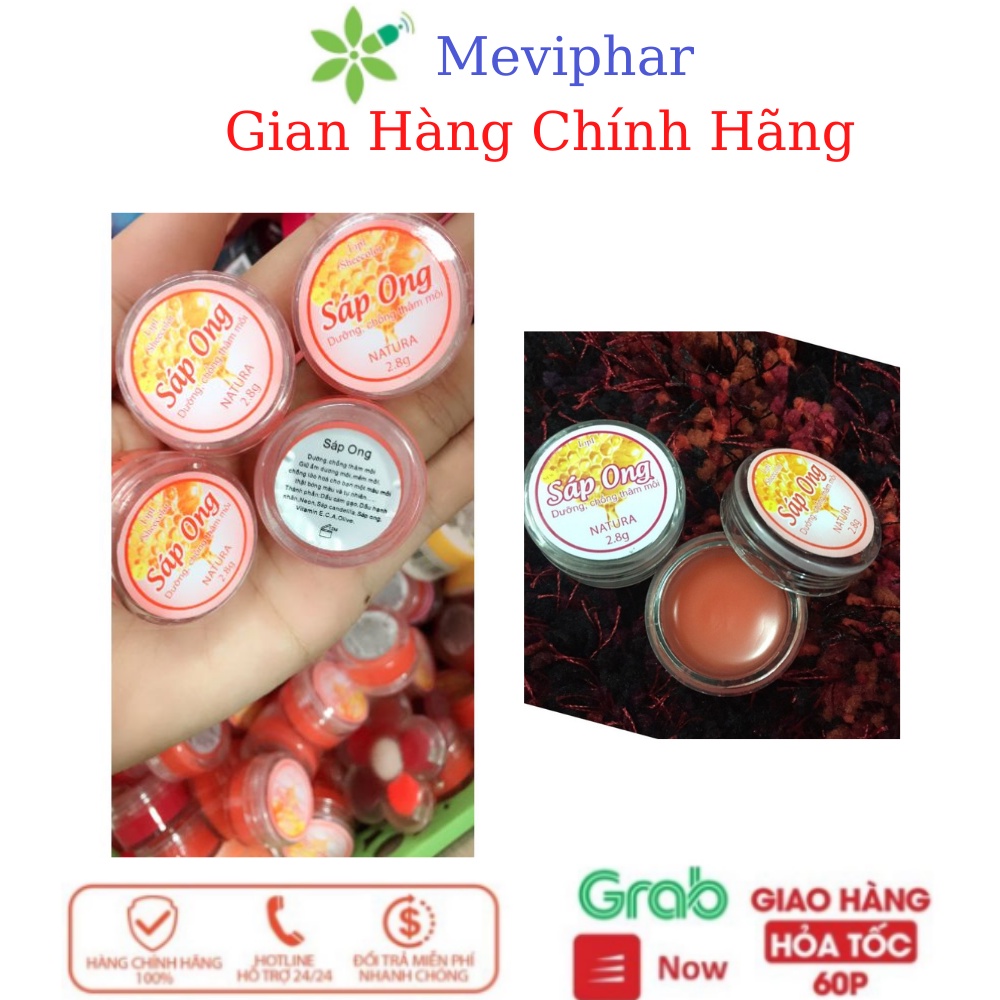 Sáp Ong Dưỡng Môi Giúp Làm Mềm Chống Thâm Môi