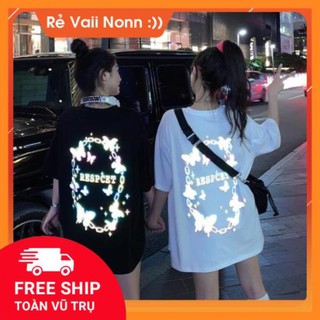 Áo phông xích respect phản quang 7 màu