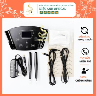 Máy Black Pearl 3 phun xăm kĩ thuật số 2 tay cầm