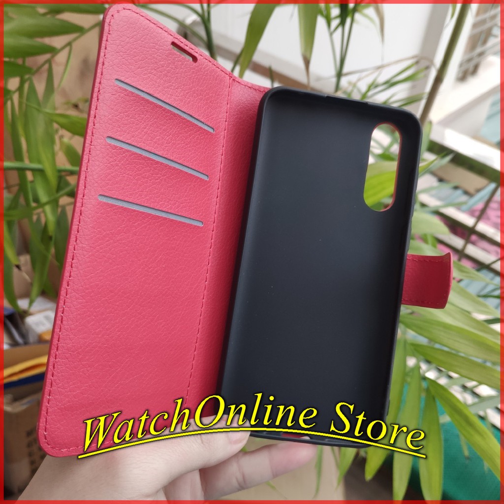 Bao da điện thoại dành cho Vsmart Live (Đỏ)