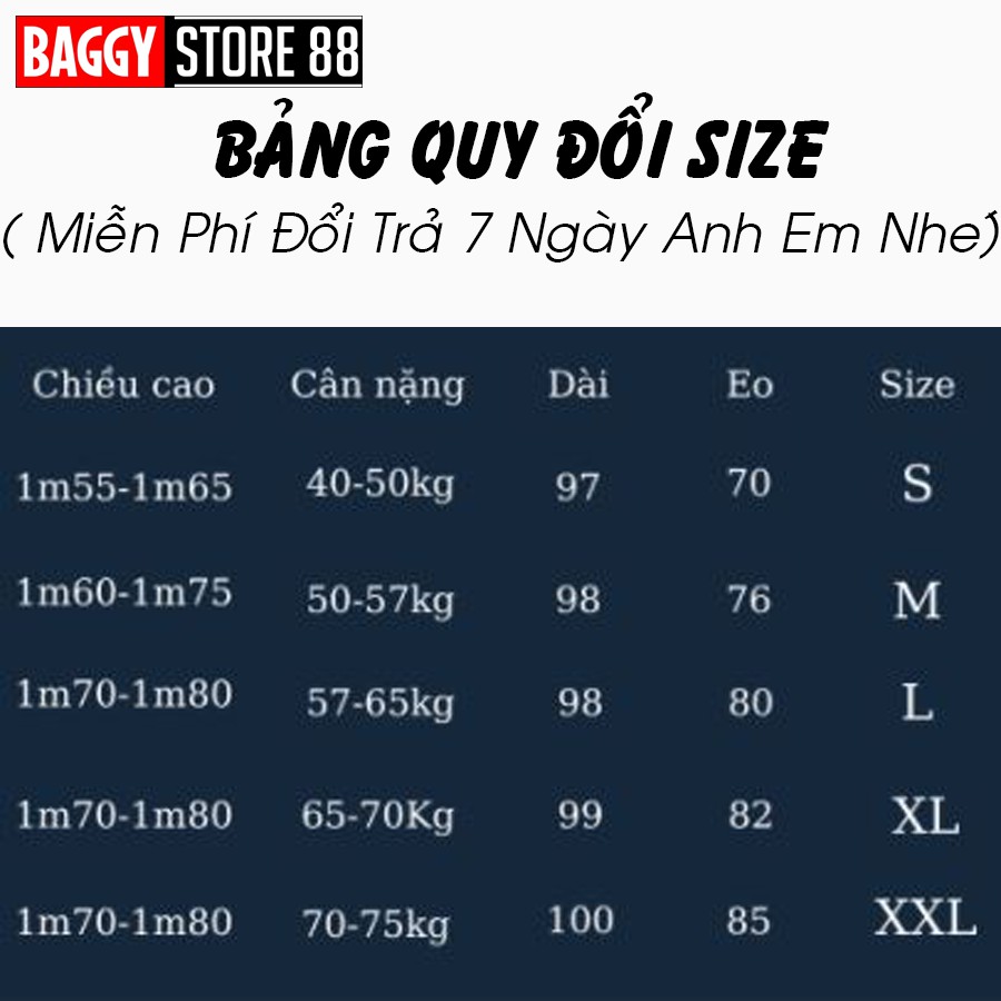 Quần Baggy Nam Xanh Sky Rách Cạnh - Rách Gối Hot Hit tại Baggy Store 88