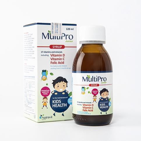 [GIÁ GỐC] Multipro Junior 120ml – Bổ sung 17 loại vitamin cho bé