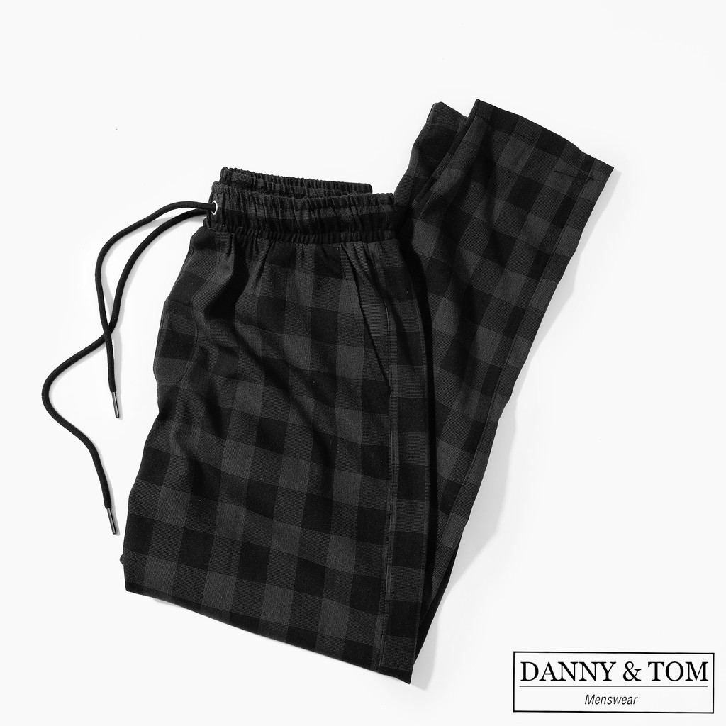 Quần caro Pants Form Unisex | Chất hàn Tây cao cấp 40-90KG | TS02 | BigBuy360 - bigbuy360.vn