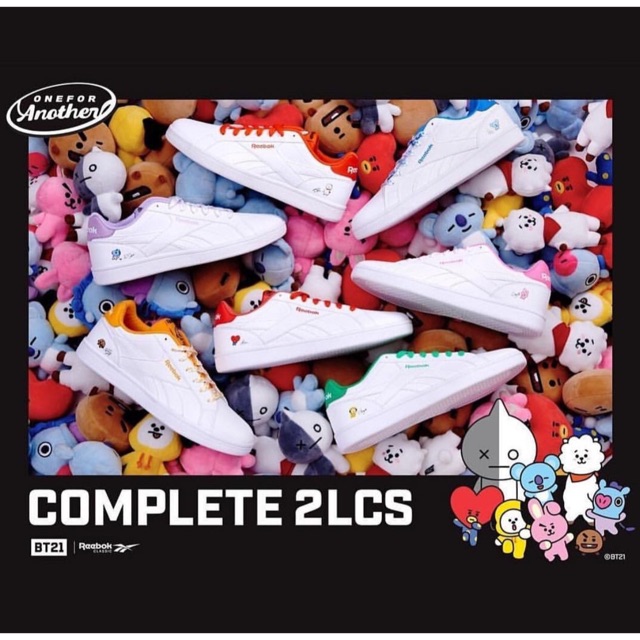 [OFFICIAL CHÍNH HÃNG]REEBOK x BT21 GIÀY BT21