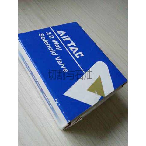 Van điện từ Airtac 24VDC cho máy cắt Oxy-gas Van 2/2, Thường Đóng, Ren 13mm