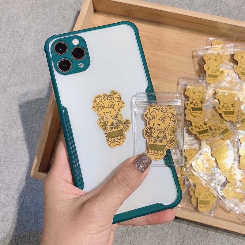 Trâu vàng mang lại may mắn .