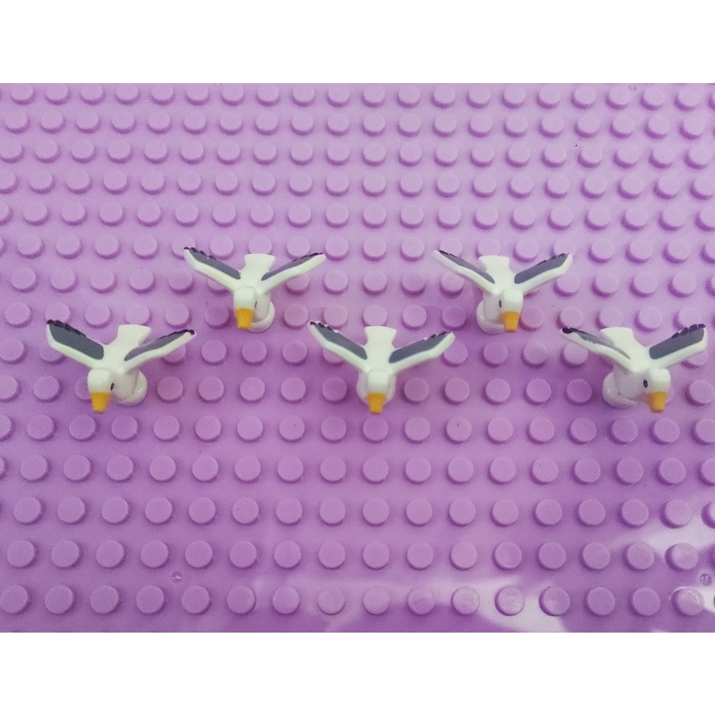 Đồ chơi giáo dục lắp ráp   logo moc mô hình 1 chú chim hải âu f30