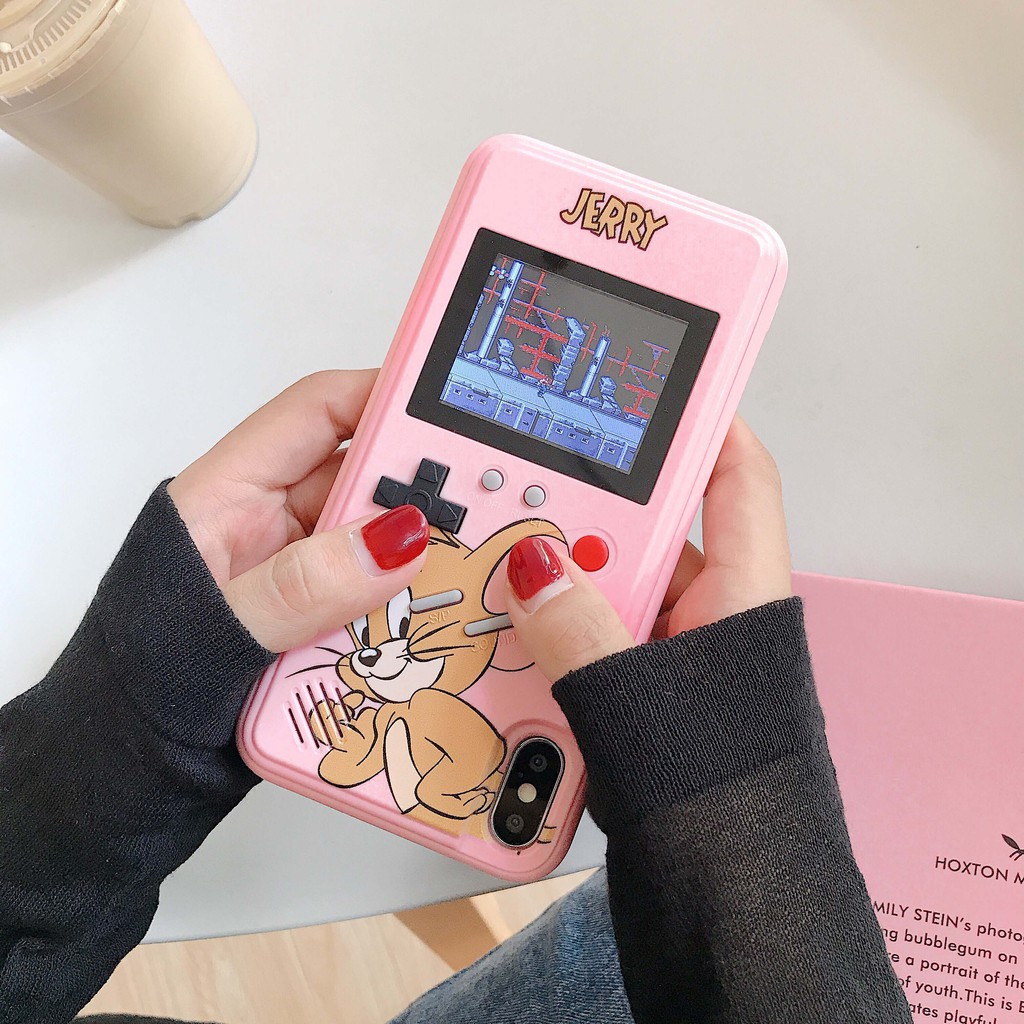 Ốp điện thoại kiểu máy chơi game màn hình màu cho iPhone 11