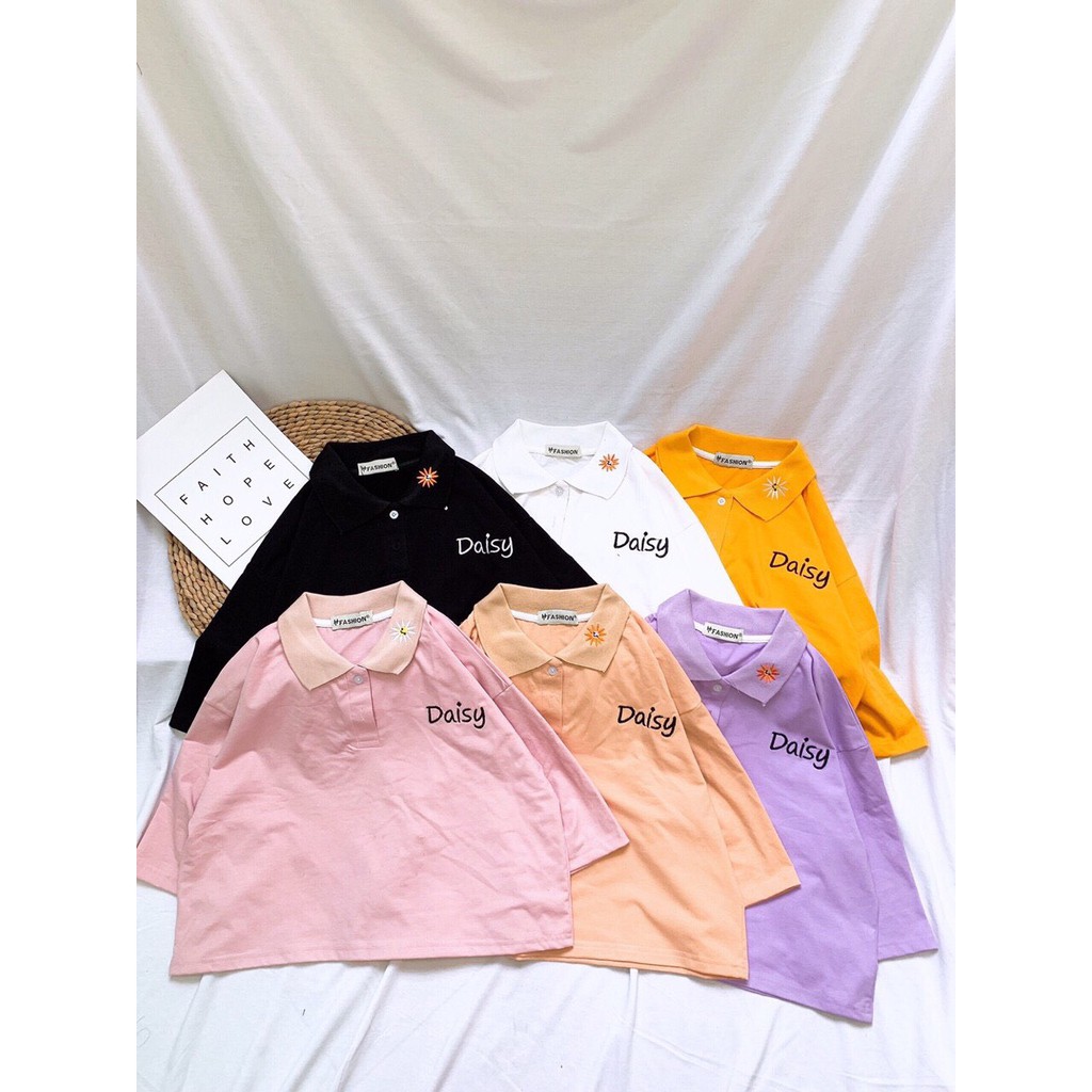 [FreeShip 50K] Áo Polo CROTOP Hoa Cúc  Basic HOT HIT ( Ảnh Thật )