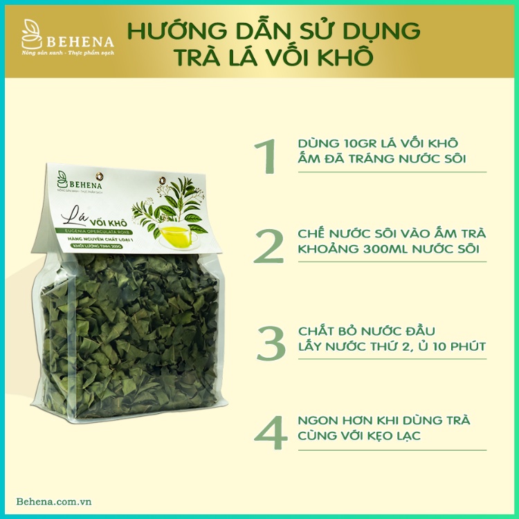 Lá vối khô siêu sạch đánh bay tiểu đường, gout, gan nhiễm mỡ hiệu quả gói 200g