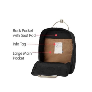 Balo Kanken Greenland  - Original - Size M ( Fit lap 14in)