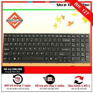 [BH12TH] ⚡ Bàn phím Sony Vaio VPC-EB VPCEB VPC EB Black